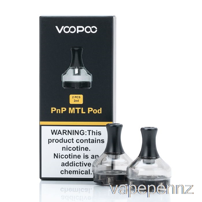 VOOPOO PnP MTL Replacement Pod MTL VERSION - 2mL PnP MTL Pod VAPE NZ
